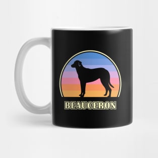 Beauceron Vintage Sunset Dog Mug